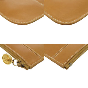 美品 グッチ 033 416 0751 レザー ブラウン コインケース 財布 茶 0499【中古】GUCCI