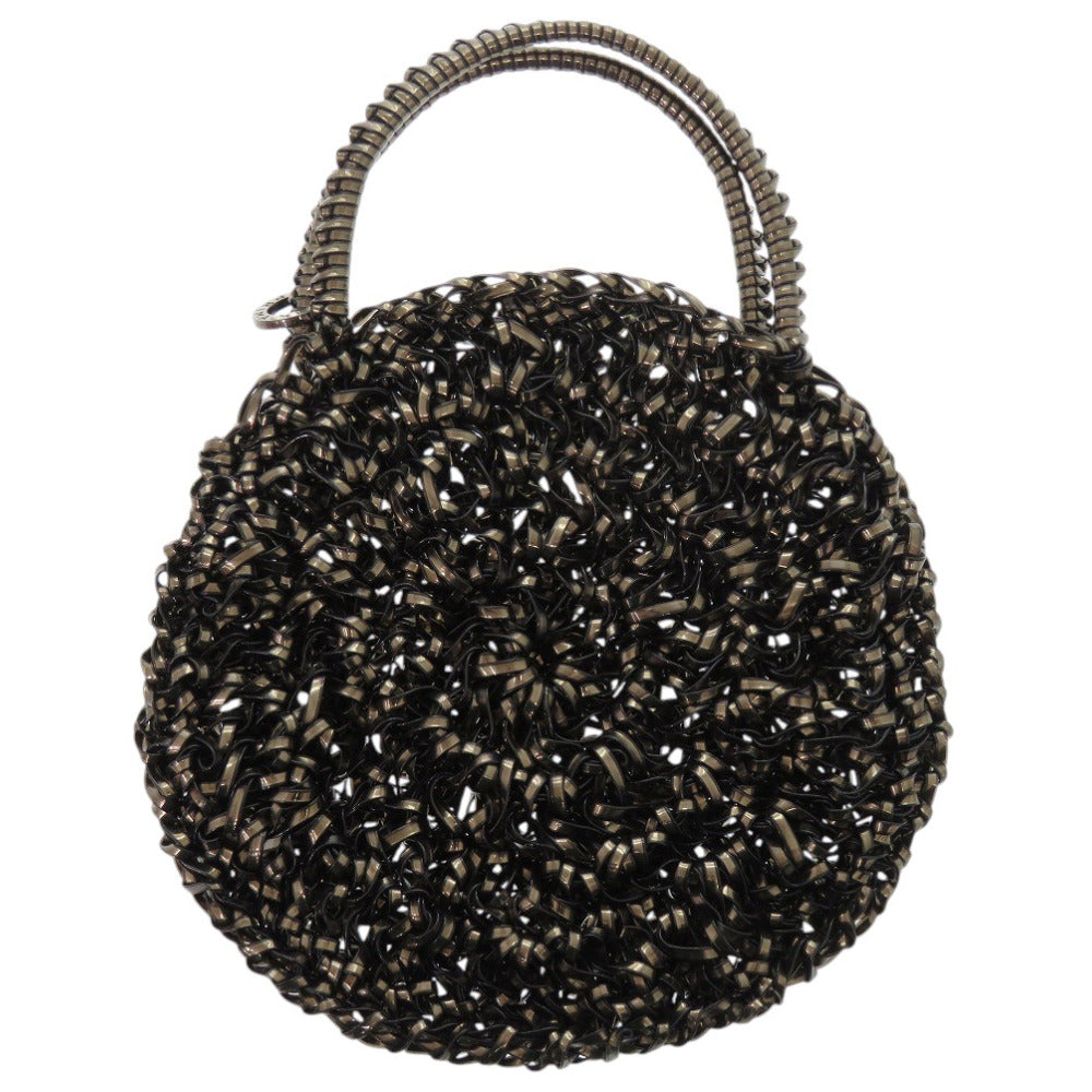 美品 アンテプリマ ミニバッグ PVC ブラック ハンドバッグ 黒 0511【中古】ANTEPRIMA