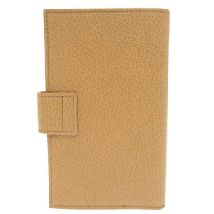 新品同様 グッチ 363420 レザー ブラウンベージュ系 三つ折り財布 札入れ 0524【中古】GUCCI