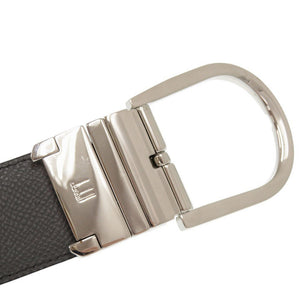 未使用品 ダンヒル レザー ブラック ベルト 黒 0535【中古】Dunhill メンズ