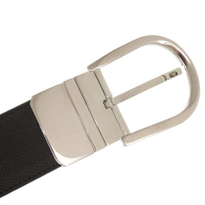 未使用品 ダンヒル レザー ブラック ベルト 黒 0535【中古】Dunhill メンズ