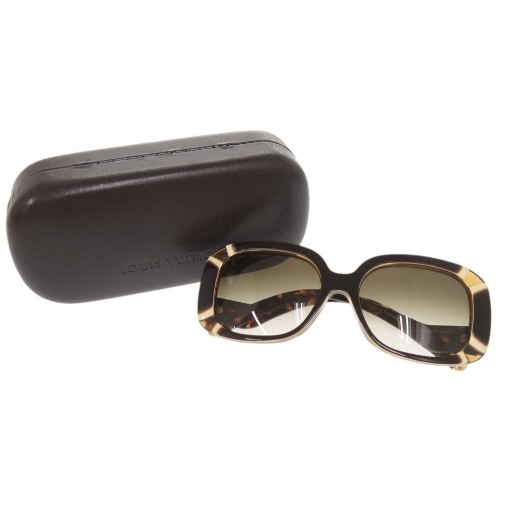美品 ルイ ヴィトン アネモネ Z0401E プラスチック ブラウン サングラス LV 0537【中古】LOUIS VUITTON