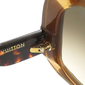 美品 ルイ ヴィトン アネモネ Z0401E プラスチック ブラウン サングラス LV 0537【中古】LOUIS VUITTON