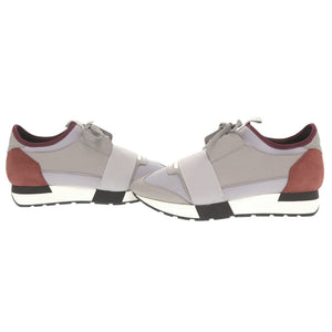 未使用 バレンシアガ レースランナー サイズ37 レザー スエード マルチカラー 0539【中古】BALENCIAGA
