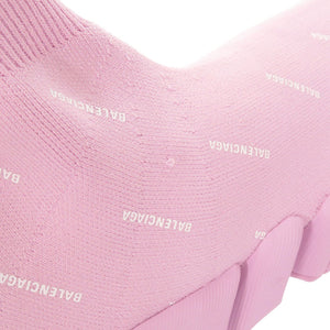 新品同様 バレンシアガ Speed 2.0 サイズ24cm 617196 ポリエステル ラバー ピンク ソックススニーカー スニーカー 0543【中古】BALENCIAGA
