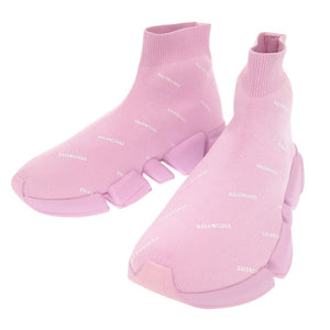 新品同様 バレンシアガ Speed 2.0 サイズ24cm 617196 ポリエステル ラバー ピンク ソックススニーカー スニーカー 0543【中古】BALENCIAGA