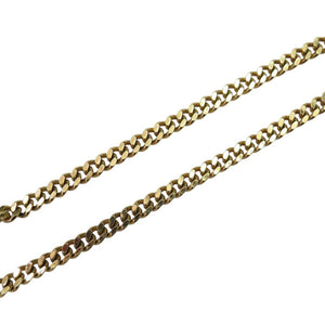 ディオール CDロゴ ネックレス ラインストーン 80s 90s ゴールド 0575【中古】Dior