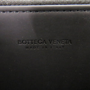美品 ボッテガヴェネタ ラウンドファスナー デボスイントレチャート 593217 ラバー ブラック 長財布 黒 0608【中古】BOTTEGAVENETA