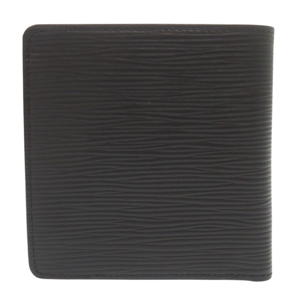 新品同様 ルイ ヴィトン ポルト ビエ カルト クレディ モネ エピ M63542 ノワール 二つ折り財布 黒 LV 0620【中古】LOUIS VUITTON メンズ