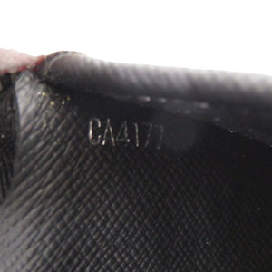 美品 ルイ ヴィトン ラウンドファスナー ジッピーウォレット ヴェルティカル タイガ M30503 ノワール 長財布 黒 LV 0632【中古】LOUIS VUITTON