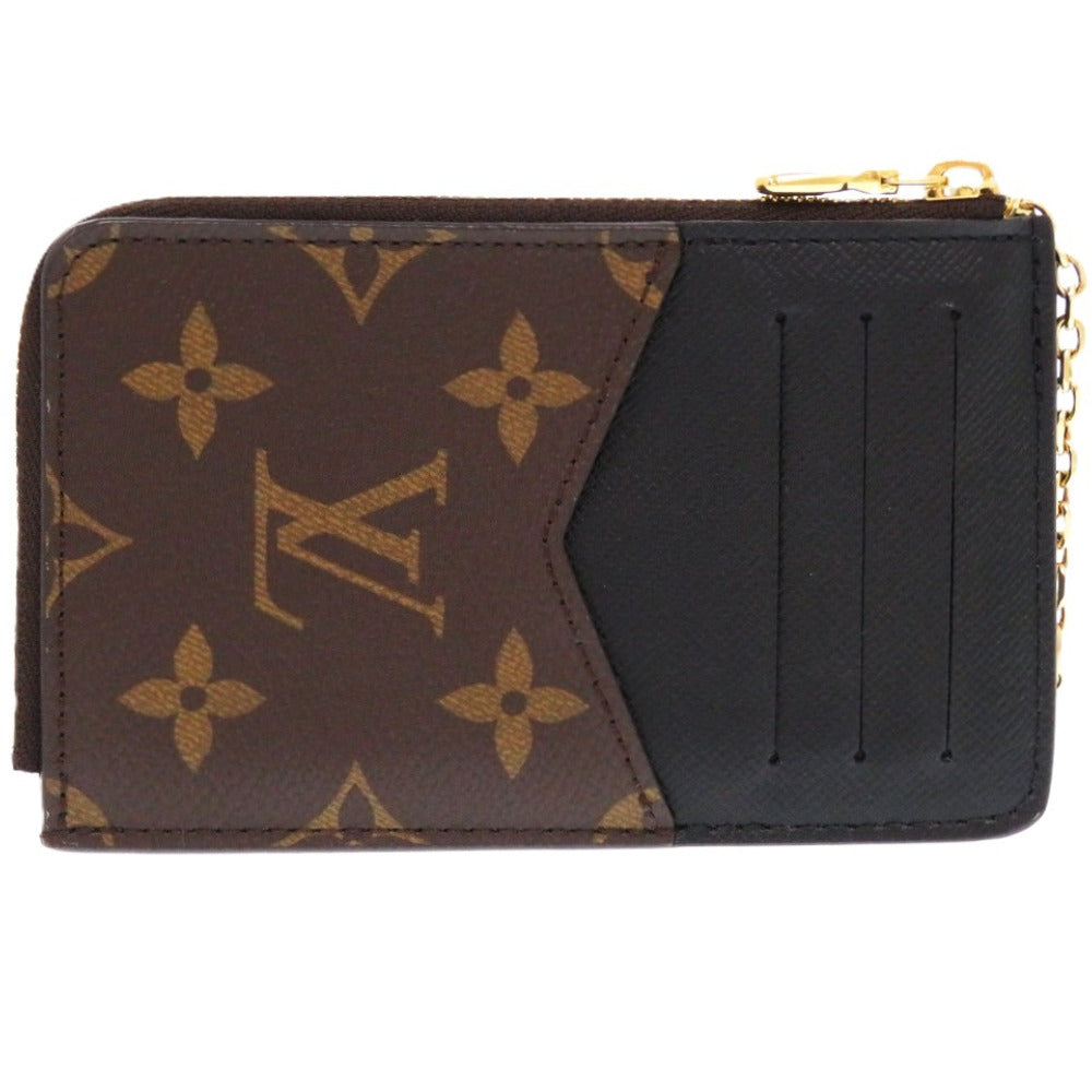 美品 ルイ ヴィトン ポルト カルト レクト ヴェルソ モノグラム M69431 ICタグ LV 茶 カードケース 0655【中古】LOUIS VUITTON