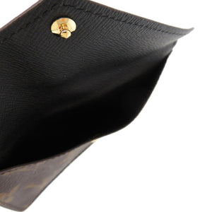 美品 ルイ ヴィトン ポルト カルト レクト ヴェルソ モノグラム M69431 ICタグ LV 茶 カードケース 0655【中古】LOUIS VUITTON