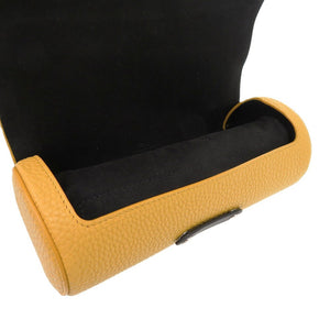 新品同様 フェンディ バッグ レザー イエロー 時計ケース 黄 ポーチ 0659【中古】FENDI