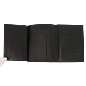 エルメス ヴォーエバーグレイン ブラック カードケース 黒 0684【中古】HERMES