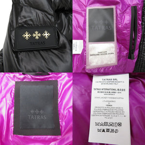 美品 タトラス LARALI ダウンジャケット LTA22A4236-D ナイロン ダウン ブラック 0695【中古】TATRAS