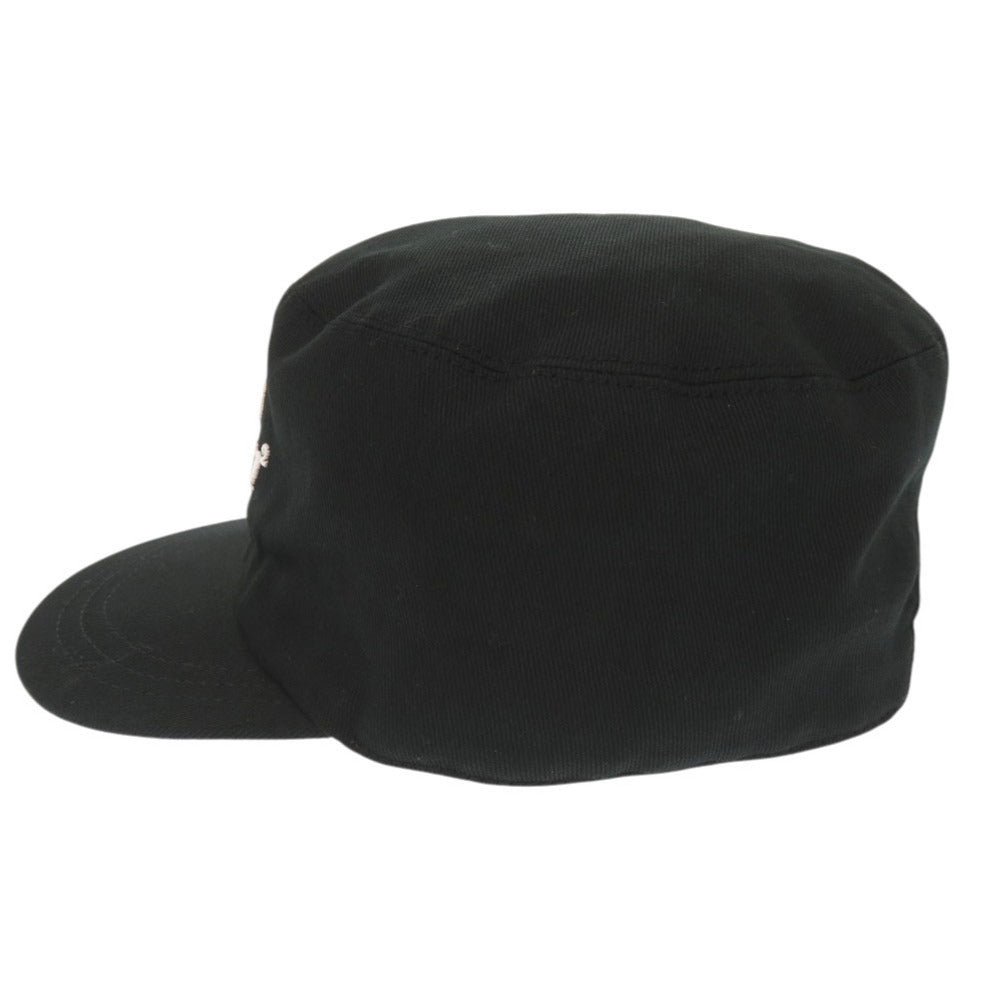 新品同様 ルイ ヴィトン × NIGO キャスケット スクエアード LV MP2731 サイズ58 コットン ブラック 帽子 キャップ 黒 LV 0696【中古】LOUIS VUITTON