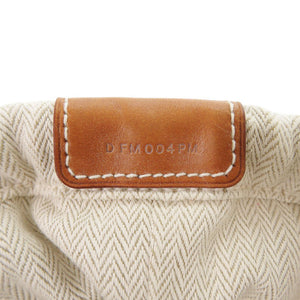 新品同様 エルメス フールビ 25 バッグインバッグ コットン ベージュ シルバー金具 D刻印(2019年製) ポーチ 0711【中古】HERMES