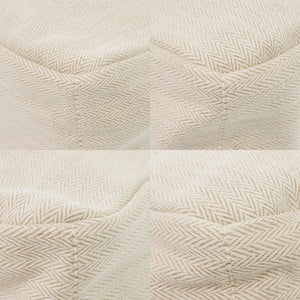 新品同様 エルメス フールビ 25 バッグインバッグ コットン ベージュ シルバー金具 D刻印(2019年製) ポーチ 0711【中古】HERMES