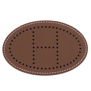 未使用品 エルメス エヴリン H251054G 0MTU ヴォースイフト エトゥープ 茶 バレッタ 0718【中古】HERMES エトープ
