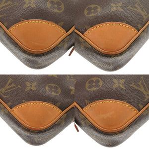 ルイ ヴィトン マルリードラゴンヌPM モノグラム M51827 ブラウン セカンドバッグ LV 0722【中古】LOUIS VUITTON