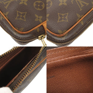 ルイ ヴィトン マルリードラゴンヌPM モノグラム M51827 ブラウン セカンドバッグ LV 0722【中古】LOUIS VUITTON