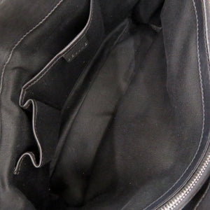 美品 セリーヌ ブギーバッグ レザー ブラック ハンドバッグ 黒 0743【中古】CELINE