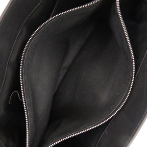 美品 セリーヌ ブギーバッグ レザー ブラック ハンドバッグ 黒 0743【中古】CELINE