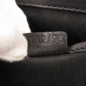 美品 セリーヌ ブギーバッグ レザー ブラック ハンドバッグ 黒 0743【中古】CELINE