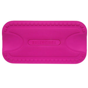 未使用品 バレンシアガ×クロックス A4対応 702266 ラバー ピンク トートバッグ 0747【中古】BALENCIAGA