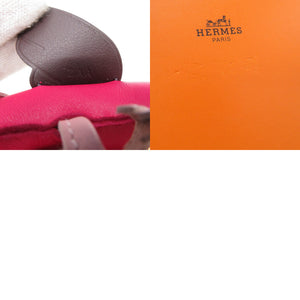 美品 エルメス ロデオペガサスPM バッグチャーム ラムスキン フランボワーズ Z刻印 0755【中古】HERMES レディース