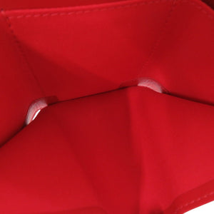 未使用品 クリスチャンルブタン Loubi54 ルビ54 コンパクトウォレット ミニ財布 バイカラー 3235108 三つ折り財布 パテントレザー ホワイト 0757【中古】Christian Louboutin