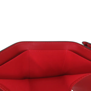 未使用品 クリスチャンルブタン Loubi54 ルビ54 コンパクトウォレット ミニ財布 バイカラー 3235108 三つ折り財布 パテントレザー ホワイト 0757【中古】Christian Louboutin