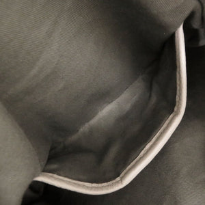 メゾン マルジェラ 5AC ソフト ドローストリング レザー グレー ショルダーバッグ 0772【中古】Maison Margiela