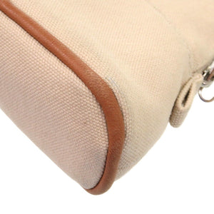 エルメス ボリードポーチ 16 ミニミニ コットン ベージュ ポーチ 0774【中古】HERMES