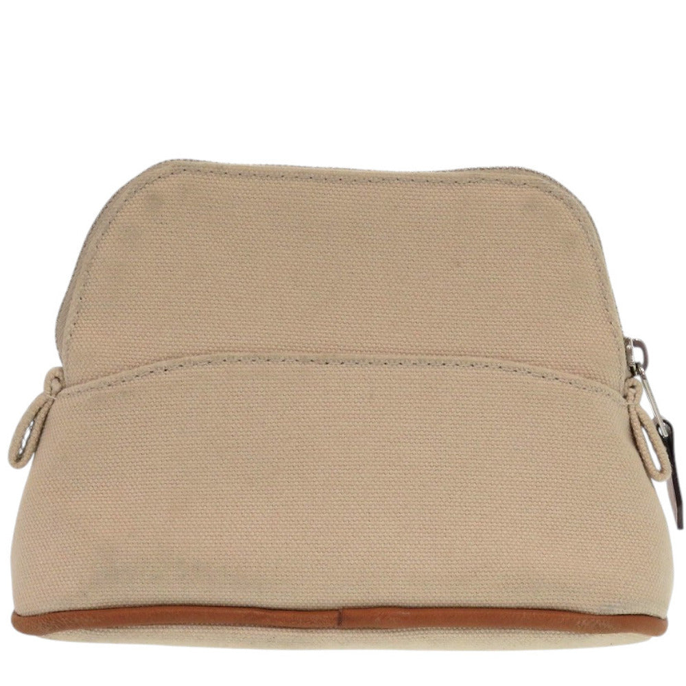 エルメス ボリードポーチ 16 ミニミニ コットン ベージュ ポーチ 0774【中古】HERMES