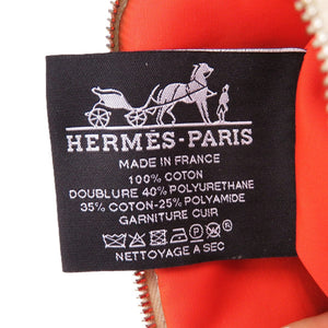 エルメス ボリードポーチ 16 ミニミニ コットン ベージュ ポーチ 0774【中古】HERMES