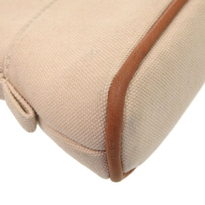 エルメス ボリードポーチ 16 ミニミニ コットン ベージュ ポーチ 0774【中古】HERMES