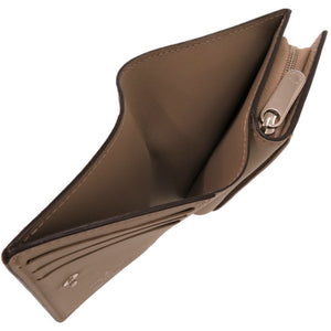 美品 ルイ ヴィトン ポルトフォイユ クレア モノグラム マヒナ M80817 モノグラムマヒナ ガレ 茶 二つ折り財布 LV 0780【中古】LOUIS VUITTON