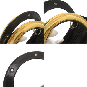 クリスチャンディオール レディディオール レザー ブラック マルチカラー 2WAY ハンドバッグ ショルダーバッグ 0786【中古】Christian Dior