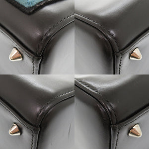 クリスチャンディオール レディディオール レザー ブラック マルチカラー 2WAY ハンドバッグ ショルダーバッグ 0786【中古】Christian Dior