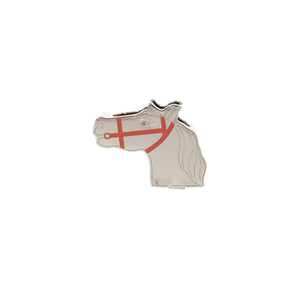 未使用品 エルメス カドリージュ メタル シルバー金具 オレンジ スカーフリング ツイリーリング 0789【中古】HERMES
