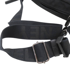 美品 ステラマッカートニー ロゴベルト ボディバッグ ウエストバッグ ナイロン ブラック 0812【中古】Stella McCartney