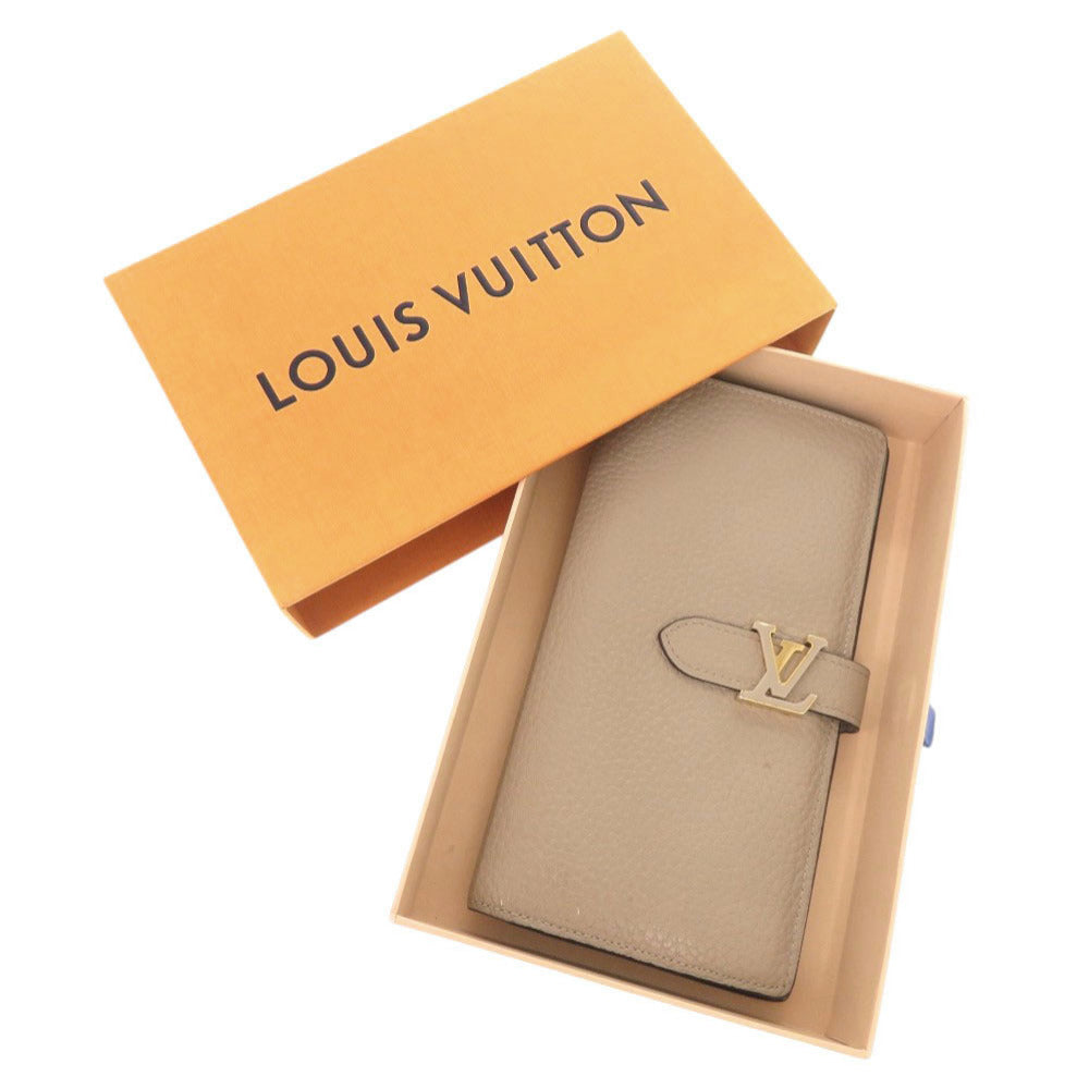 ルイ ヴィトン LV ヴェルティカル ウォレット M81367 ICチップ トリヨンレザー ガレ 長財布 LV 0818【中古】LOUIS VUITTON