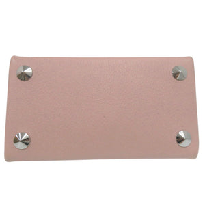 メゾン マルジェラ SNATCHED ミニバッグ スモール ハンドバッグ アシンメトリー S56WG0168 レザー ピンク 0819【中古】Maison Margiela