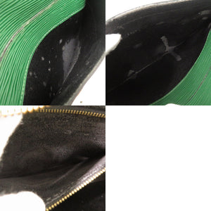 ルイ ヴィトン ジュヌフィーユ エピ M52154 グリーン ショルダーバッグ LV 0827【中古】LOUIS VUITTON