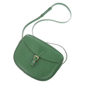 ルイ ヴィトン ジュヌフィーユ エピ M52154 グリーン ショルダーバッグ LV 0827【中古】LOUIS VUITTON