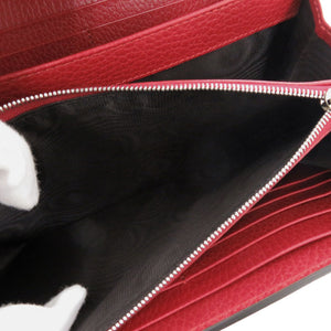 美品 グッチ チェーンウォレット ディオニュソス 401231 レザー レッド ショルダーバッグ 財布 赤 0828【中古】GUCCI