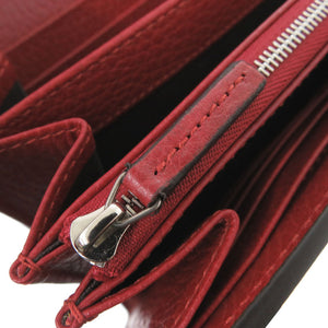 美品 グッチ チェーンウォレット ディオニュソス 401231 レザー レッド ショルダーバッグ 財布 赤 0828【中古】GUCCI