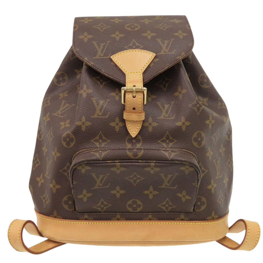 ルイ ヴィトン モンスリMM モノグラム M51136 リュックサック デイパック バッグ LV 0829【中古】LOUIS VUITTON