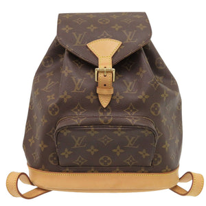 ルイ ヴィトン モンスリMM モノグラム M51136 リュックサック デイパック バッグ LV 0829【中古】LOUIS VUITTON
